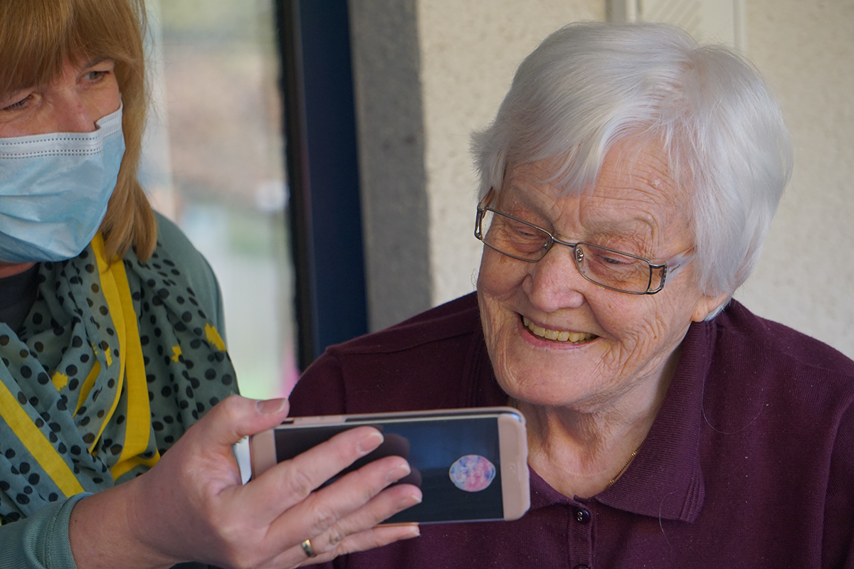 Spending time with our elders brings joy to families. foretell AI helps.